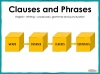 Clauses and Phrases - Year 5 and 6 Teaching Resources (slide 1/23)